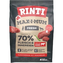 Rinti Max-i-mum grainfree 4kg - Rind