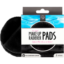 MAKE UP RADIERER Eco-Edition Pads 2er Pack - Schwarz