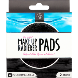 MAKE UP RADIERER Eco-Edition Pads 2er Pack - Schwarz