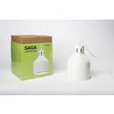 Venso E27 Lampenschirm SAGA - Plug & Play - Weiß