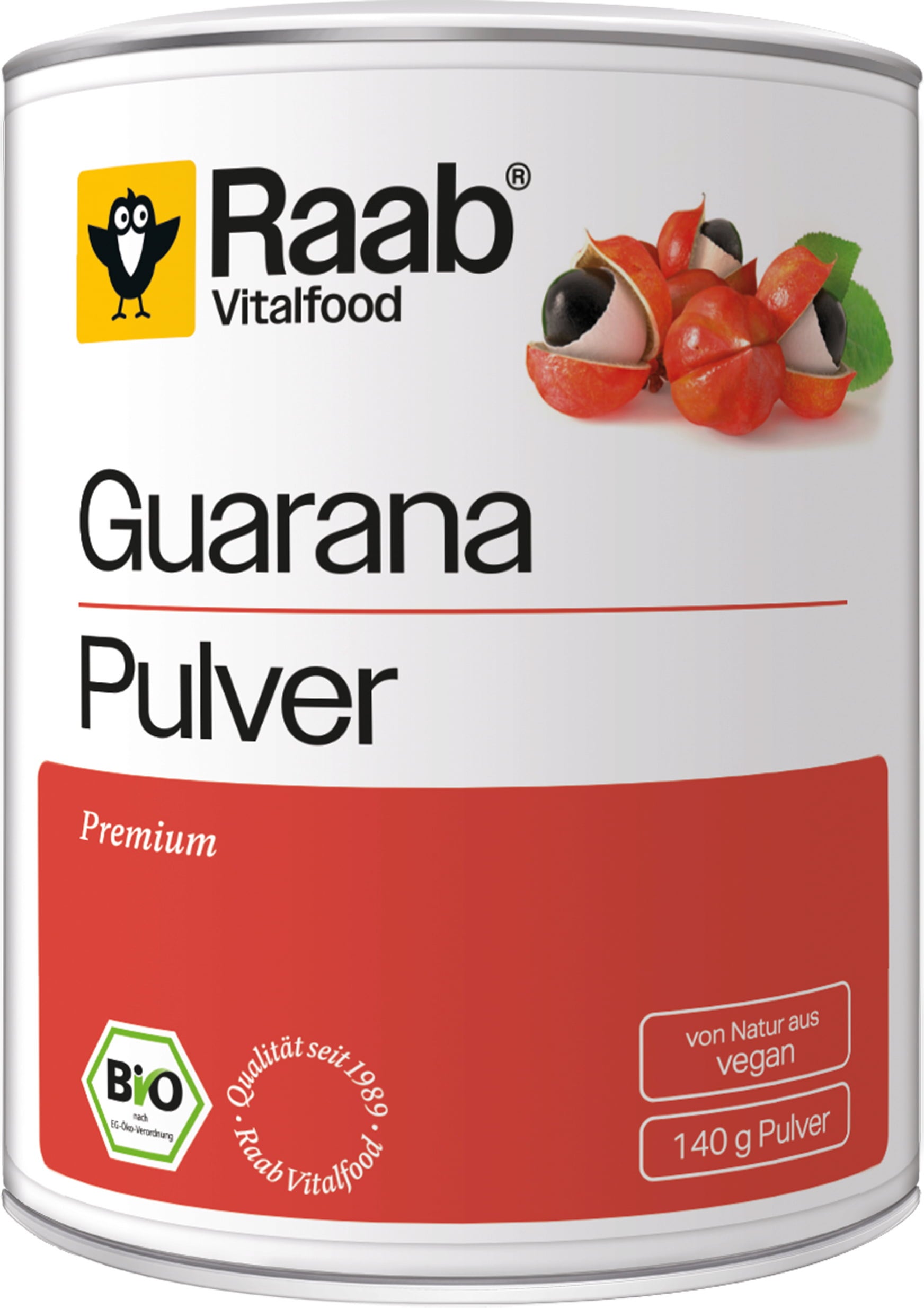 Raab Vitalfood Guarana Pulver Bio