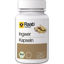 Raab Vitalfood Ingwer Kapseln Bio - 80 Kapseln