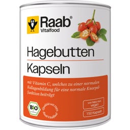 Raab Vitalfood Hagebutten Bio - 150 Kapseln