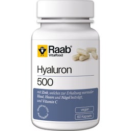 Raab Vitalfood Hyaluron 500 - 60 Kapseln