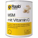 Raab Vitalfood MSM mit Vitamin C - 200 Kapseln