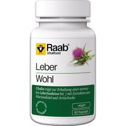 Raab Vitalfood Leberwohl - 60 Kapseln