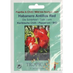 TROPICA Bio Habanero Antilles Red - 10 Körner