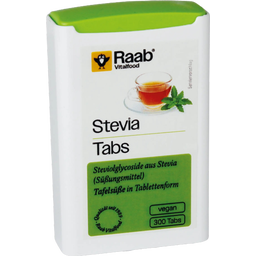 Raab Vitalfood Stevia Tabs - 300 Tabletten