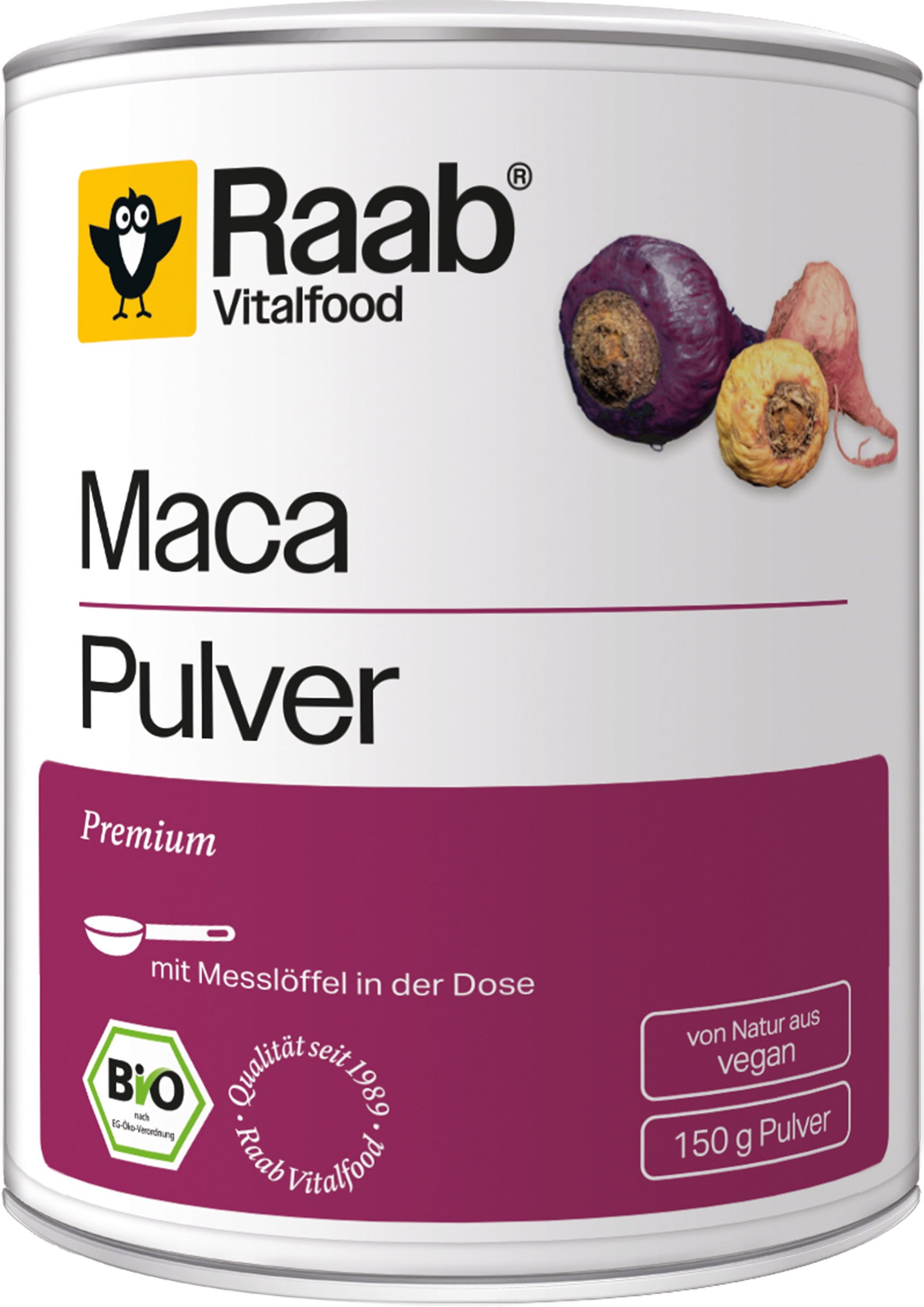 Raab Vitalfood Maca Pulver Bio