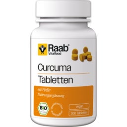 Raab Vitalfood Curcuma Bio - 300 Tabletten
