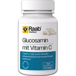 Raab Vitalfood Glucosamin mit Vitamin C - 90 Kapseln