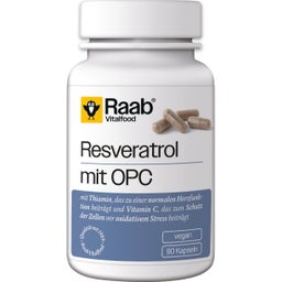 Raab Vitalfood Resveratrol mit OPC - 90 Kapseln