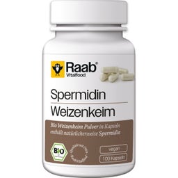 Raab Vitalfood Spermidin Weizenkeim Kapseln Bio - 100 Kapseln