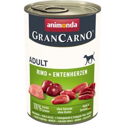 Animonda GranCarno Adult Rind und Entenherzen - 400 g