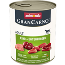 Animonda GranCarno Adult Rind und Entenherzen - 800 g