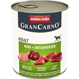 Animonda GranCarno Adult Rind und Entenherzen - 800 g