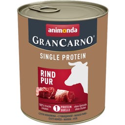 Animonda GranCarno Adult Single Protein 800g - Rind Pur