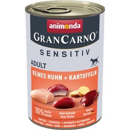 Animonda GranCarno Adult Sensitiv 400g - Reines Huhn und Kartoffel