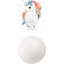 The Konjac Sponge Company Mythical Unicorn Facial Sponge & Hook - Stehendes Einhorn