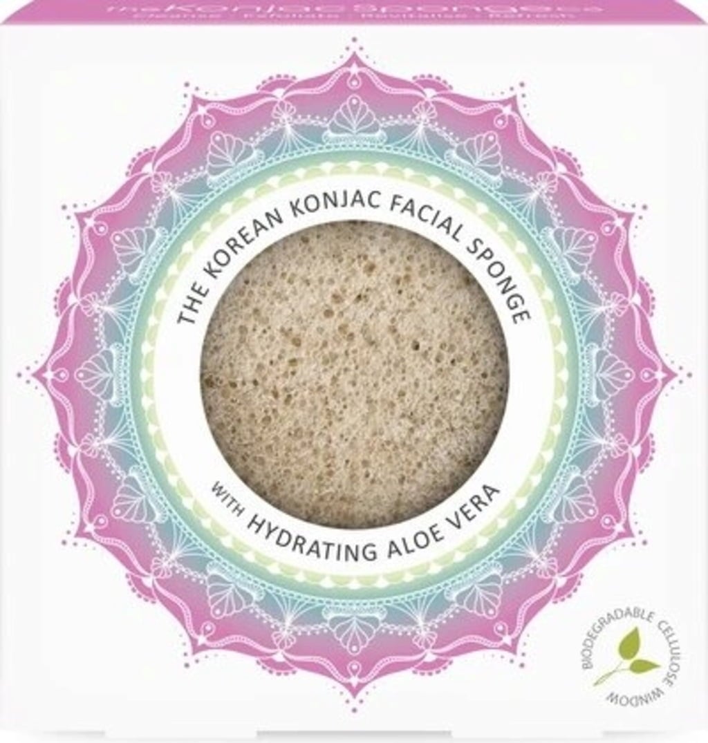 Mandala Konjac Facial Sponge Aloe Vera