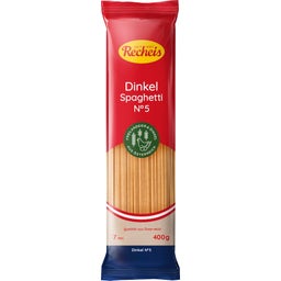 Recheis Naturgenuss Dinkelpasta - Spaghetti N°5 - 400 g