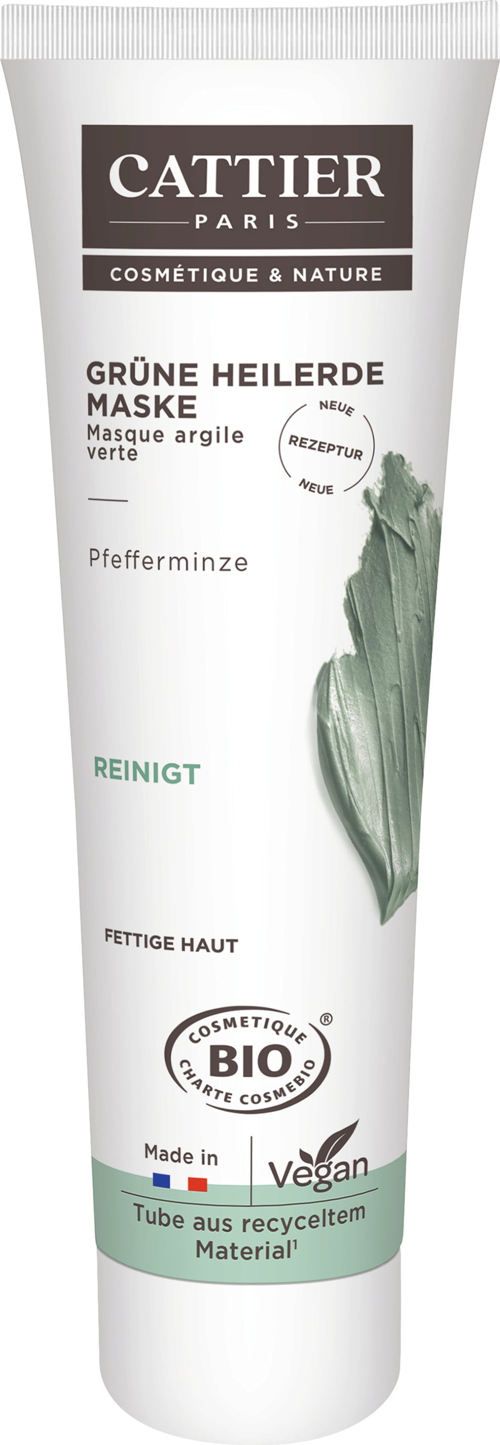 Grüne Heilerde-Maske für fettige & Mischhaut