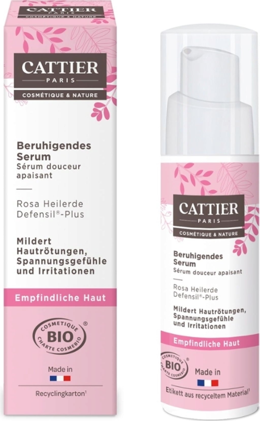 Beruhigendes Serum Rosa Heilerde & Defensil Plus