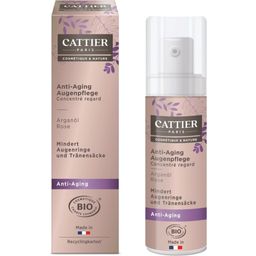 CATTIER Paris Anti-Aging-Augenpflege Arganöl & Rose - 15 ml