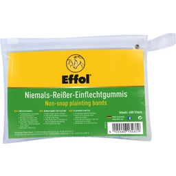 Effol Niemals-Reisser-Einflechtgummis - Schwarz